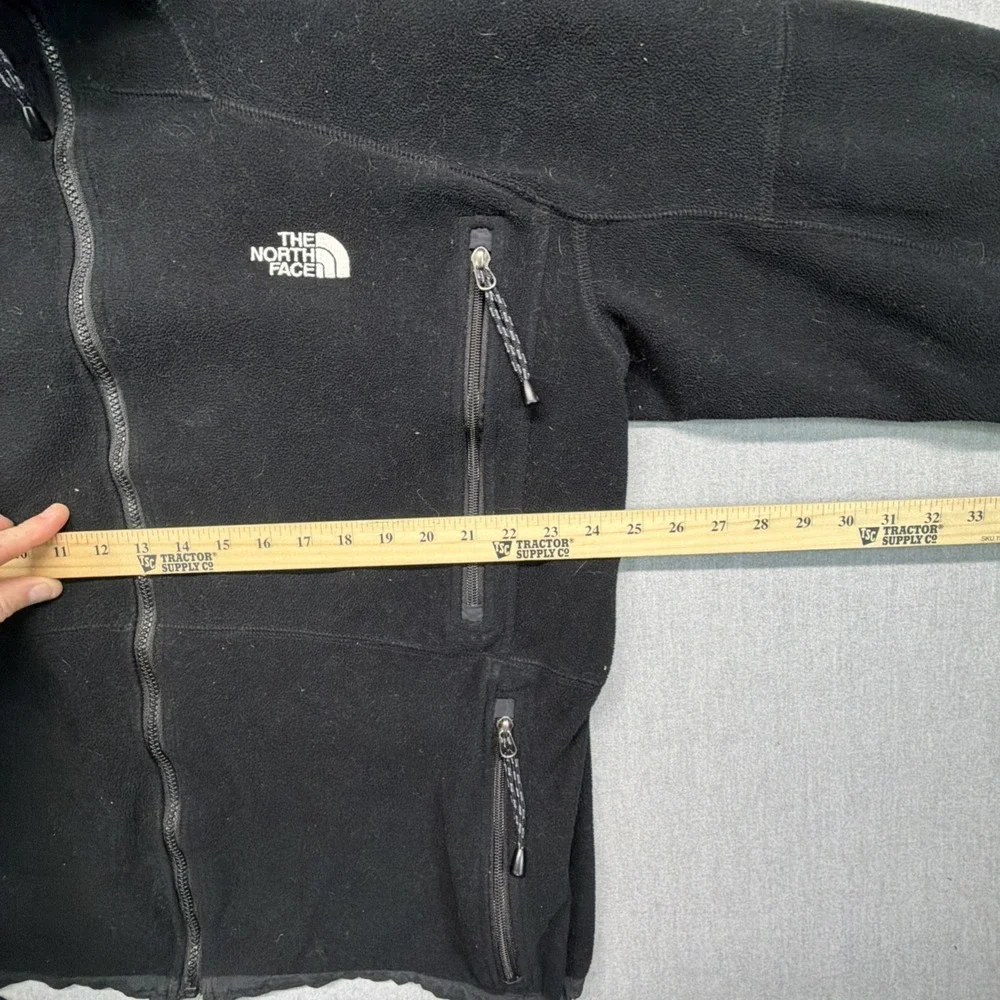 The North Face XL Black Windstopper Gore Fleece Jacket Full Zip Coat